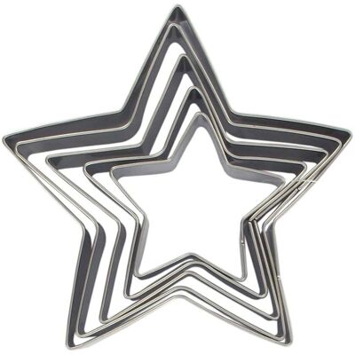 Tagliabiscotti di Natale Zenker 44813 - Set da 5 Tagliabiscotti di Natale Zenker 44813 - Set da 5