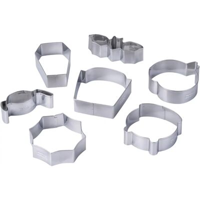 Zenker Edelstahl Halloween Ausstecher-Set - Keksschneider Zenker Edelstahl Halloween Ausstecher-Set - Keksschneider