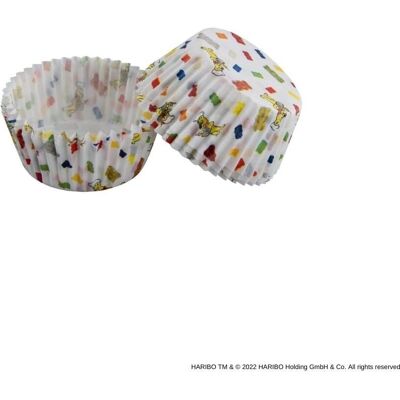 Zenker Haribo Moules à Muffins en Papier - 50 pièces Zenker Haribo Moules à Muffins en Papier - 50 pièces
