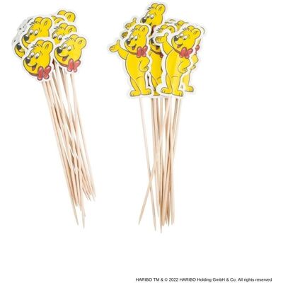 Palitos de Madera Haribo Oso - Set de 24 Palitos de Madera Haribo Oso - Set de 24