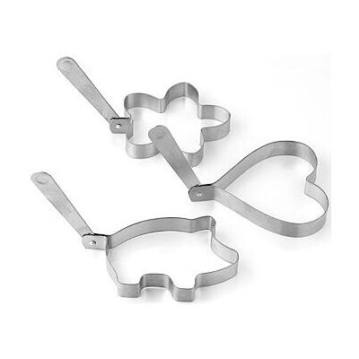 Fackelmann 47204 moule à pâtisserie - Convient pour pancakes et œufs Fackelmann 47204 moule à pâtisserie - Convient pour pancakes et œufs