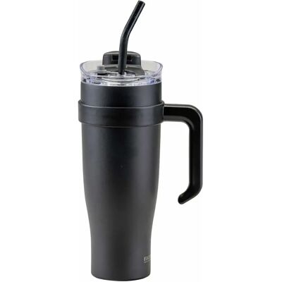 Fackelmann RVS Thermomok - 1,2L - Zwart Fackelmann RVS Thermomok - 1,2L - Zwart