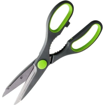 Nirosta Küchenschere mit Flaschenöffner - Küchenutensil Nirosta Küchenschere mit Flaschenöffner - Küchenutensil