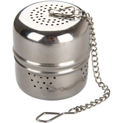 Fackelmann RVS Cilinder Thee-Ei - Klassiek Thee Accessoire Fackelmann RVS Cilinder Thee-Ei - Klassiek Thee Accessoire