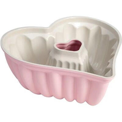 Paris Hilton Heart-shaped Baking Mold - Pink - 27.5x26.5cm Paris Hilton Heart-shaped Baking Mold - Pink - 27.5x26.5cm