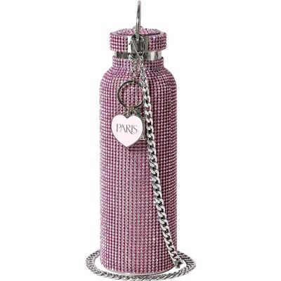 Różowa Glitrowa Butelka Paris Hilton - 750ml Różowa Glitrowa Butelka Paris Hilton - 750ml
