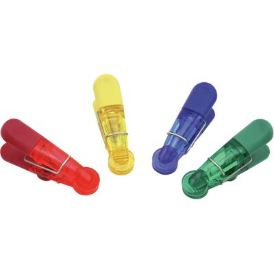 Fackelmann 59903 Clip de scellage alimentaire - 4 pcs - Publicité Fackelmann 59903 Clip de scellage alimentaire - 4 pcs - Publicité