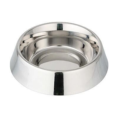 Fackelmann 59929 honden/katten kom - Roestvrij staal, 18cm, Antislip Fackelmann 59929 honden/katten kom - Roestvrij staal, 18cm, Antislip