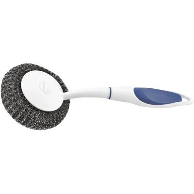 Brosse de nettoyage en acier inoxydable Fackelmann avec poignée - Outil de nettoyage Brosse de nettoyage en acier inoxydable Fackelmann avec poignée - Outil de nettoyage