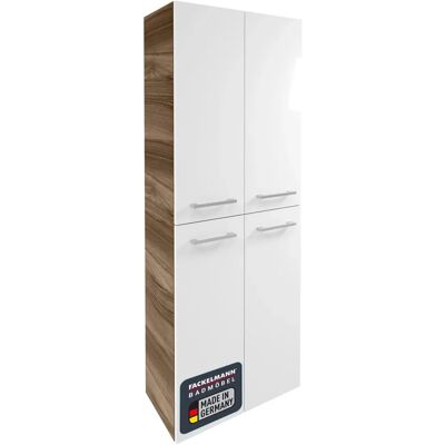 Fackelmann Verona Doppel Hochschrank - Badmöbel Fackelmann Verona Doppel Hochschrank - Badmöbel