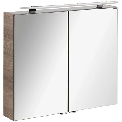 FACKELMANN Luxor Badezimmer-Spiegelschrank - 80x78x16cm, beige FACKELMANN Luxor Badezimmer-Spiegelschrank - 80x78x16cm, beige