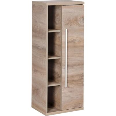 FACKELMANN Stanford Badschrank - Rechts Tür, 3 Glaseinlegeböden, 42cm breit FACKELMANN Stanford Badschrank - Rechts Tür, 3 Glaseinlegeböden, 42cm breit