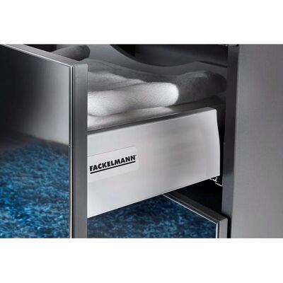 FACKELMANN Kara Weiß Wandmontierter Badezimmerschrank - 61cm FACKELMANN Kara Weiß Wandmontierter Badezimmerschrank - 61cm