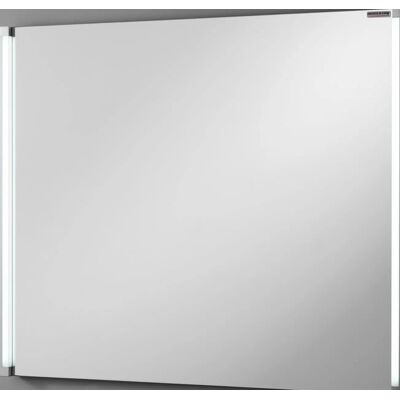FACKELMANN LED-LINE LED-Spiegel - 80,5x67cm, grau, Badezimmer FACKELMANN LED-LINE LED-Spiegel - 80,5x67cm, grau, Badezimmer