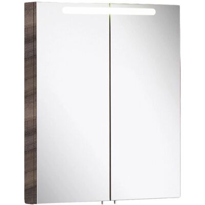 Fackelmann A-VERO Badspiegelschrank - LED, 70cm, Grau Fackelmann A-VERO Badspiegelschrank - LED, 70cm, Grau