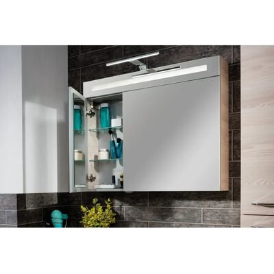 Fackelmann B.Clever Spiegelschrank mit LED - 90cm - Modernes Design Fackelmann B.Clever Spiegelschrank mit LED - 90cm - Modernes Design
