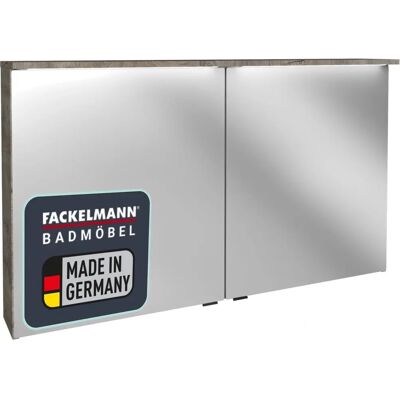 Fackelmann Oxford LED-Badspiegelschrank - Nature Oak - 120cm Fackelmann Oxford LED-Badspiegelschrank - Nature Oak - 120cm