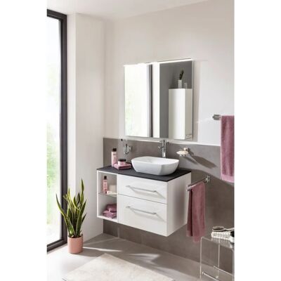 FACKELMANN LED-Wandlampe - Chrom - 89cm, 2,8cm, 3,8cm - Badezimmer FACKELMANN LED-Wandlampe - Chrom - 89cm, 2,8cm, 3,8cm - Badezimmer