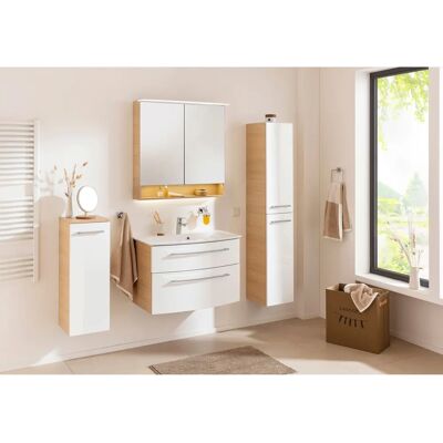 FACKELMANN B.Style Midischrank - Beige, 30x82x32cm, Wandmontage FACKELMANN B.Style Midischrank - Beige, 30x82x32cm, Wandmontage