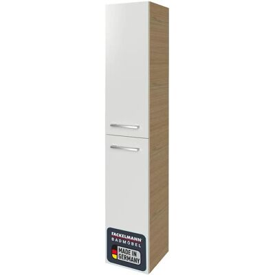FACKELMANN Hochschrank - Sandeiche/Weiss - 30x162x31,6cm FACKELMANN Hochschrank - Sandeiche/Weiss - 30x162x31,6cm