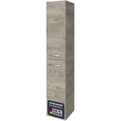 FACKELMANN Hochschrank Nature-Oak 162cm - Badezimmer Möbel FACKELMANN Hochschrank Nature-Oak 162cm - Badezimmer Möbel