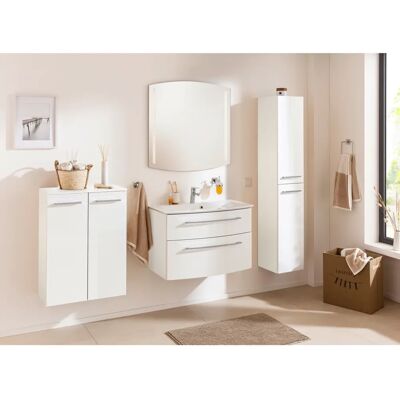 FACKELMANN B.Style LED Spiegel - 80x80cm, silber FACKELMANN B.Style LED Spiegel - 80x80cm, silber
