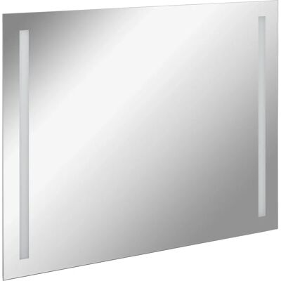FACKELMANN Linear Silber Badezimmer Spiegel - LED, 100x75cm FACKELMANN Linear Silber Badezimmer Spiegel - LED, 100x75cm