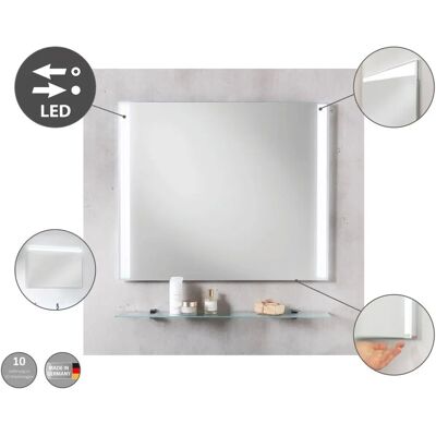 Fackelmann Brillant LED Spiegel 60x68 - Spiegel mit Sensor Fackelmann Brillant LED Spiegel 60x68 - Spiegel mit Sensor