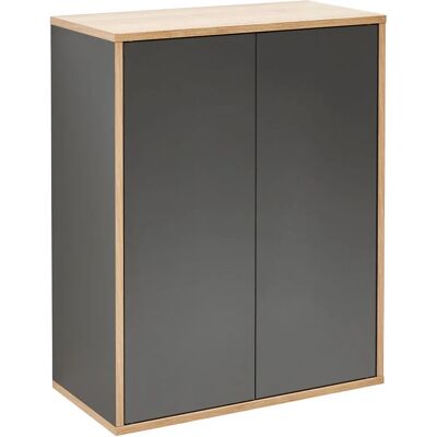 Fackelmann Finn Badschrank - 2 Glaseinlegeböden - 60x75 cm Fackelmann Finn Badschrank - 2 Glaseinlegeböden - 60x75 cm