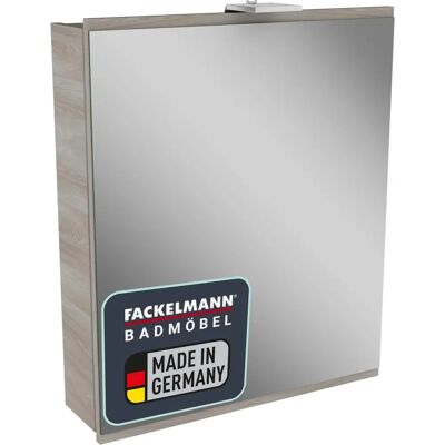 FACKELMANN Lima Beiges Spiegelschrank - Badezimmermöbel FACKELMANN Lima Beiges Spiegelschrank - Badezimmermöbel