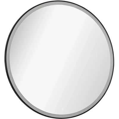 FACKELMANN New York Rund Badspiegel - LED, Sensor, 80cm FACKELMANN New York Rund Badspiegel - LED, Sensor, 80cm