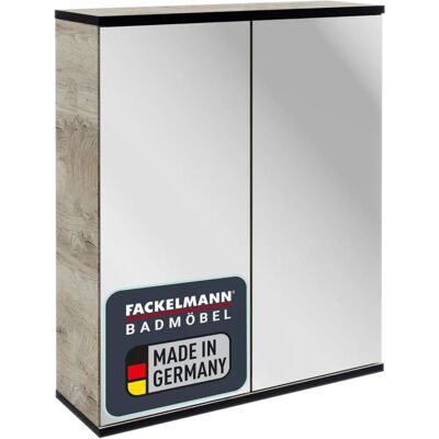 Fackelmann Natur Eiche Spiegelschrank - Spiegelkasten Fackelmann Natur Eiche Spiegelschrank - Spiegelkasten