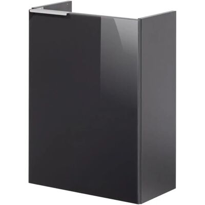 FACKELMANN Wandhängeschrank SBC - Softclose, Glasfront, Anthrazit FACKELMANN Wandhängeschrank SBC - Softclose, Glasfront, Anthrazit