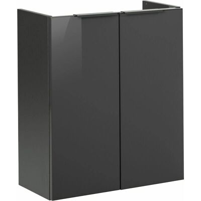FACKELMANN SBC Badezimmerunterschrank - Soft-Close, Verstellbare Einlegeböden, Hochglänzende Front FACKELMANN SBC Badezimmerunterschrank - Soft-Close, Verstellbare Einlegeböden, Hochglänzende Front