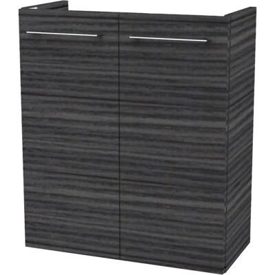Fackelmann Fackelmann SBC B.PERFEKT Badezimmer-Wandspiegelschrank - Anthrazit Holzoptik Fackelmann Fackelmann SBC B.PERFEKT Badezimmer-Wandspiegelschrank - Anthrazit Holzoptik