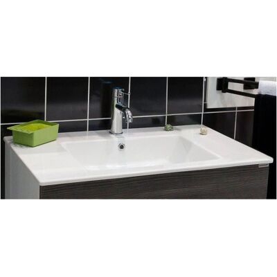 FACKELMANN Kara Keramik Rechteck Waschbecken - Waschtisch FACKELMANN Kara Keramik Rechteck Waschbecken - Waschtisch