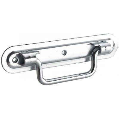 Poignée de caisse HETTICH à visser - Acier zingué, 162mm Poignée de caisse HETTICH à visser - Acier zingué, 162mm