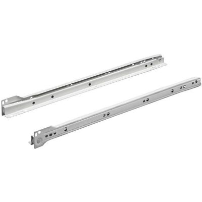 Hettich 503 Schubladenschiene - Einseitiges Führungssystem, 450mm, Weiß Hettich 503 Schubladenschiene - Einseitiges Führungssystem, 450mm, Weiß