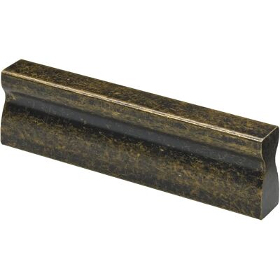 Hettich - 9199023 - aluminium - messingplaatjes gepolijst - 10x78x23 mm - Möbelknop Hettich - 9199023 - aluminium - messingplaatjes gepolijst - 10x78x23 mm - Möbelknop