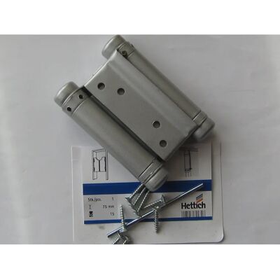 HETTICH - Cerniera in acciaio per porte doppie - 75x30 mm HETTICH - Cerniera in acciaio per porte doppie - 75x30 mm