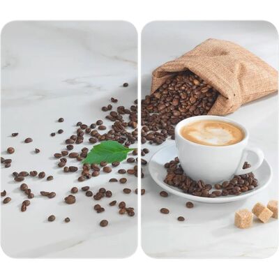 MAXIMEX - CAFÉ AROMATICA - Multicolor - Sticlă - Capac plita MAXIMEX - CAFÉ AROMATICA - Multicolor - Sticlă - Capac plita