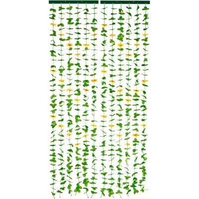 MAXIMEX - Sonnenblumen - Grün - 90x190 cm - Türvorhang MAXIMEX - Sonnenblumen - Grün - 90x190 cm - Türvorhang