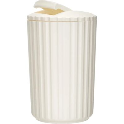 Wenko White/Króm Cosmetic Trash Bin - Cosmetica Trash Bin Wenko White/Króm Cosmetic Trash Bin - Cosmetica Trash Bin