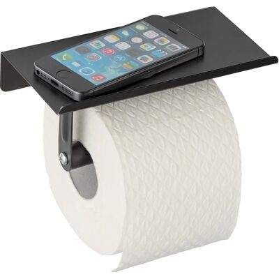 Wenko Toilet Paper Holder Schwarz - Allstar Walli - Compact, Wall-Mounted Toilet Roll Dispenser Wenko Toilet Paper Holder Schwarz - Allstar Walli - Compact, Wall-Mounted Toilet Roll Dispenser