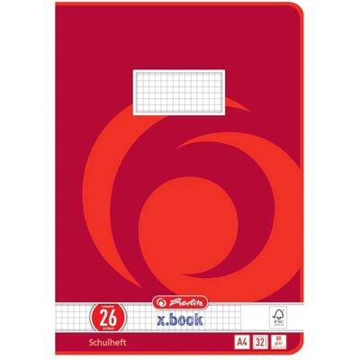 Herlitz Cuaderno A4 32 Hojas Línea 26 - Cuaderno Herlitz Cuaderno A4 32 Hojas Línea 26 - Cuaderno
