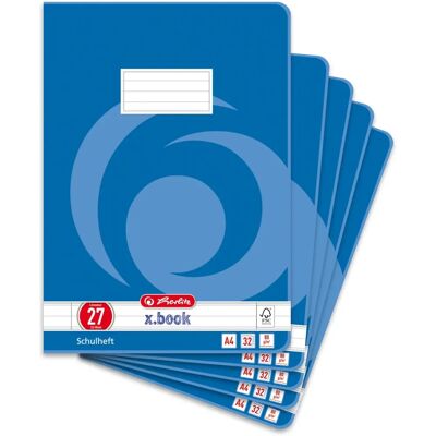 Herlitz Colorful A4 Notebook - 32 Pages Herlitz Colorful A4 Notebook - 32 Pages