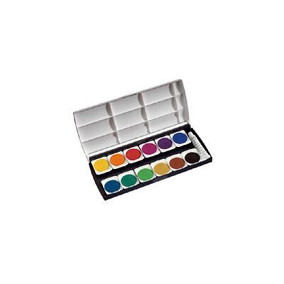 Herlitz 10116655 Wasserbasierte Farbe Set - 12 Farben & Mischschale Herlitz 10116655 Wasserbasierte Farbe Set - 12 Farben & Mischschale