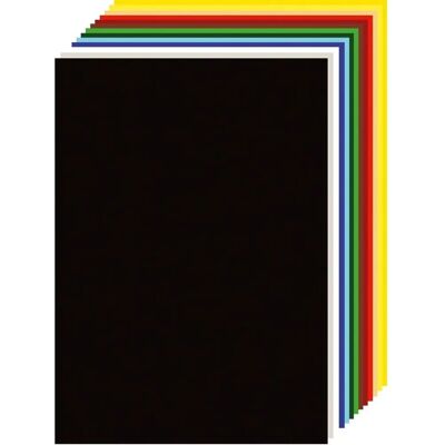 Herlitz 227231 Zeichenkarton - 50x70cm, 10 Blatt, Schwarz Herlitz 227231 Zeichenkarton - 50x70cm, 10 Blatt, Schwarz