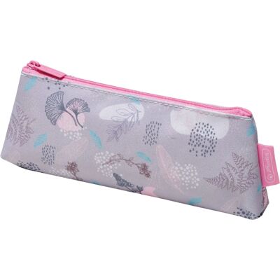 Herlitz - Delicate Gingko Soft - Rosa - Polyester - Custodia per penne Herlitz - Delicate Gingko Soft - Rosa - Polyester - Custodia per penne
