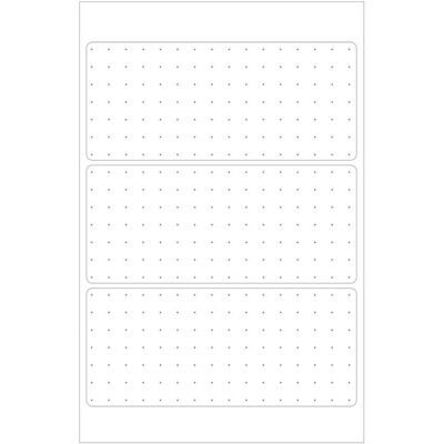 Herlitz - 50034437 - 36x82mm - weiß gepunktet - Etikett Herlitz - 50034437 - 36x82mm - weiß gepunktet - Etikett